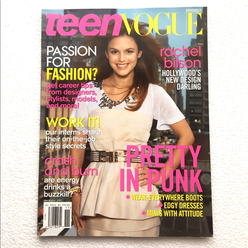 Rachel Bilson Teen Vogue November 2008